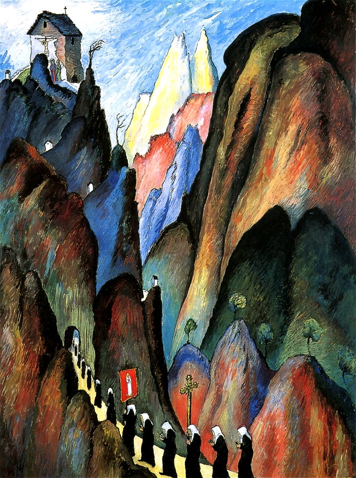 Marianne von Werefkin - The Way of the Cross II