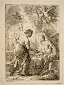 Mariano Salvador Maella - Rest on the Flight into Egypt - Google Art Project