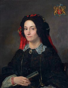 Marie Joséphine Jacoba van Marcke de Lummen (1818-1894), by Lourens Alma Tadema