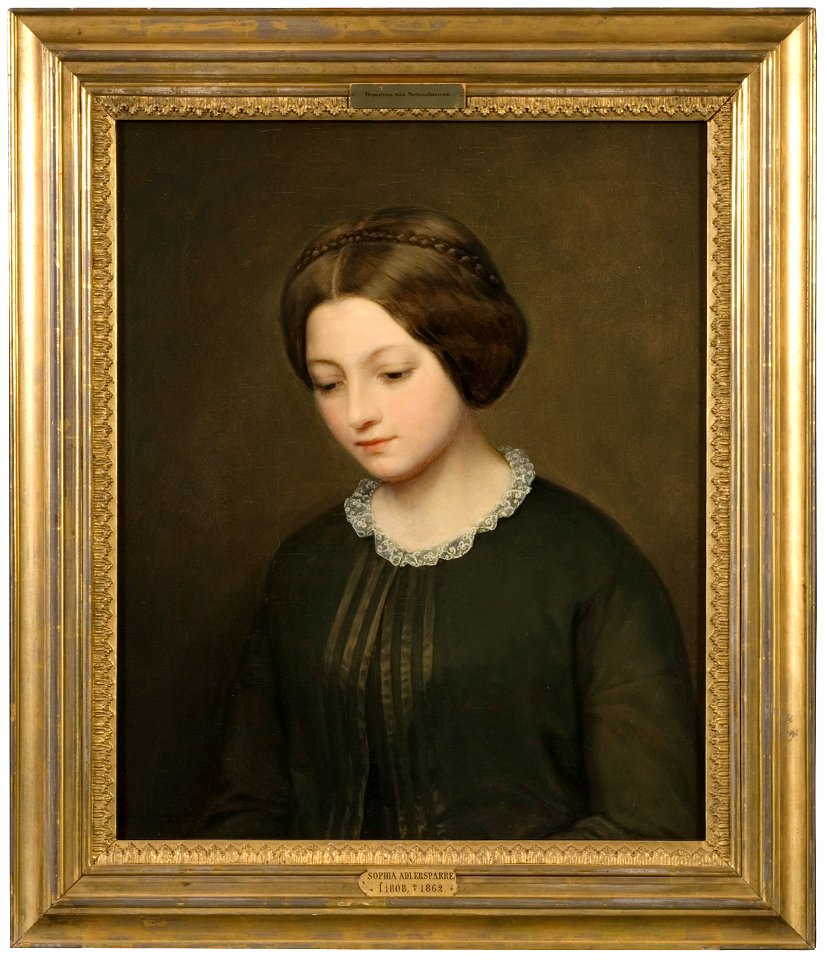Marie Dietsch (Sophie Adlersparre) - Nationalmuseum - 18175