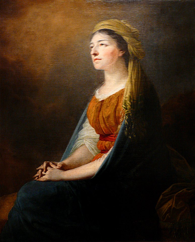 Maria z Czartoryskich Wirtemberska by Heinrich Friedrich Füger