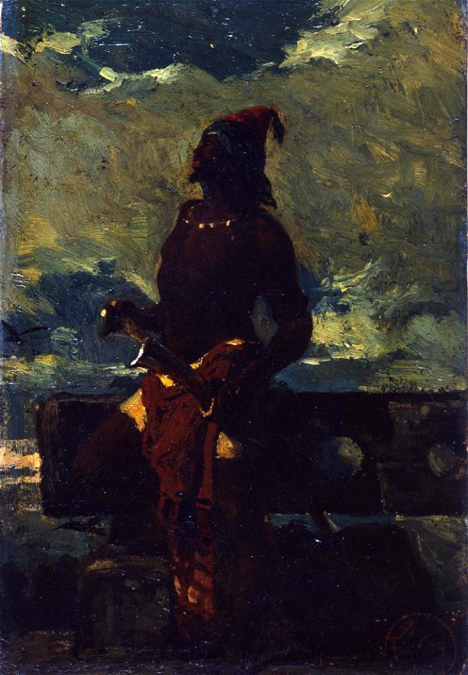 Mariano Fortuny y Marsal - A Moor (Askari) - A171 - Hispanic Society of America
