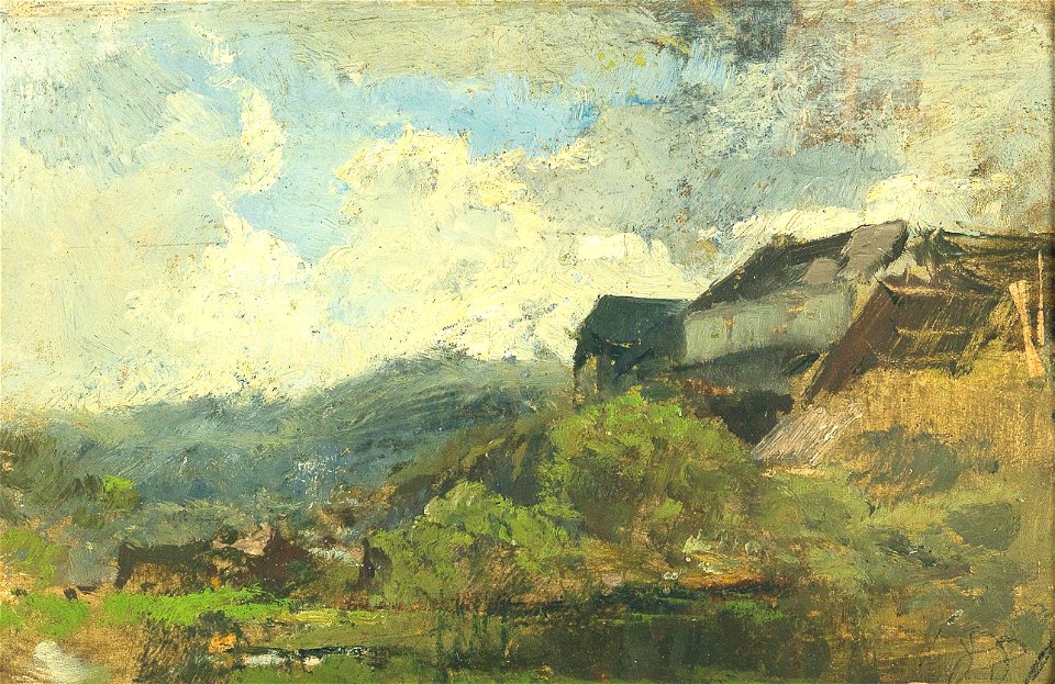 Marie Egner - Landscape Study