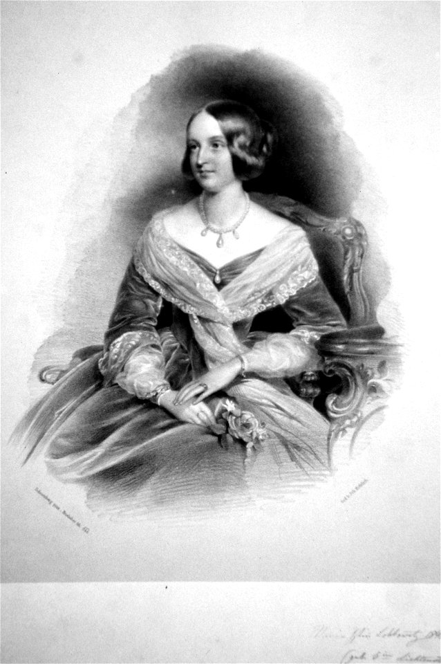Marie Lobkowitz Litho