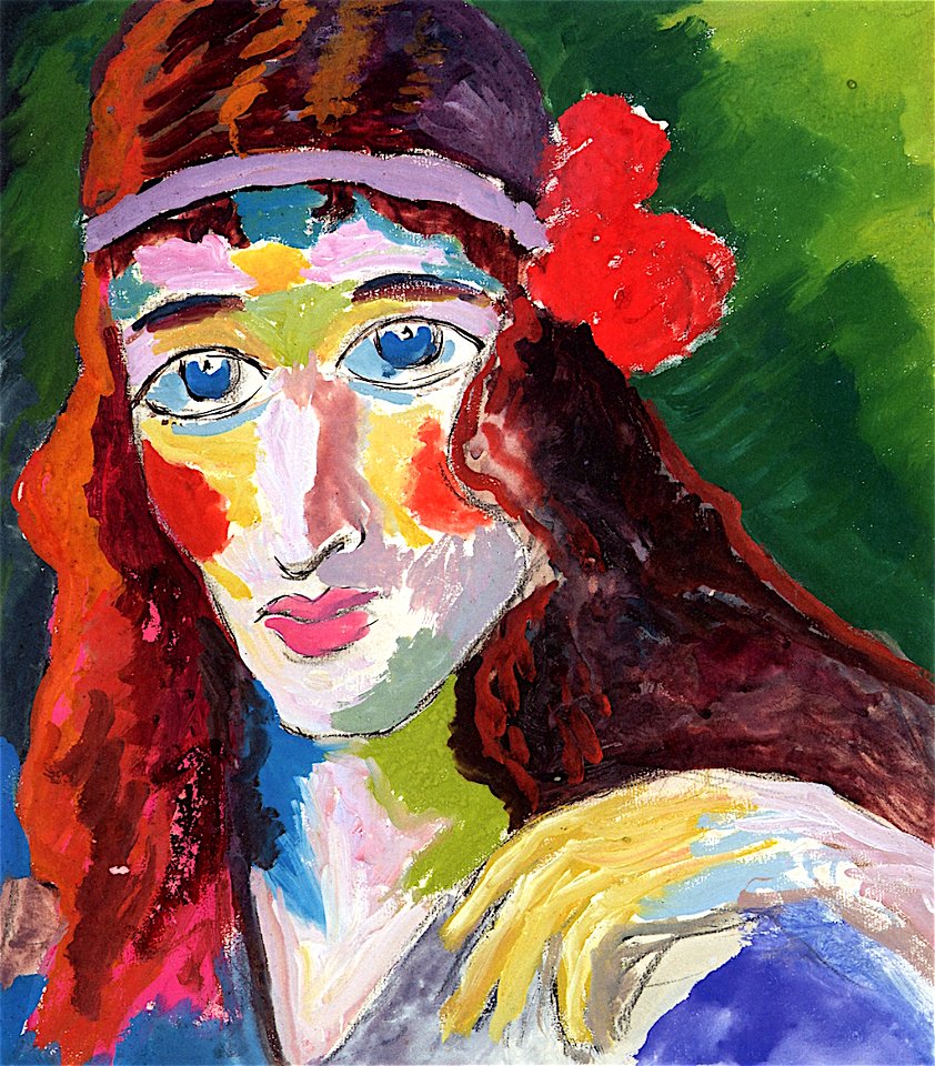 Marianne von Werefkin - The Dancer Sacharoff