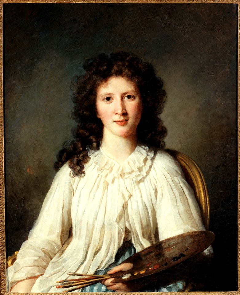 Marie-Geneviève Bouliard - Portrait d'Adélaïde Binart, épouse Lenoir (1769-1832), peintre - P1709 - Musée Carnavalet