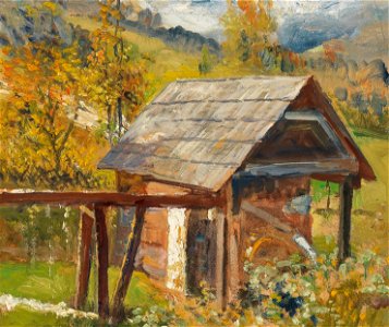 Marie Egner - Old Mill in Gastein