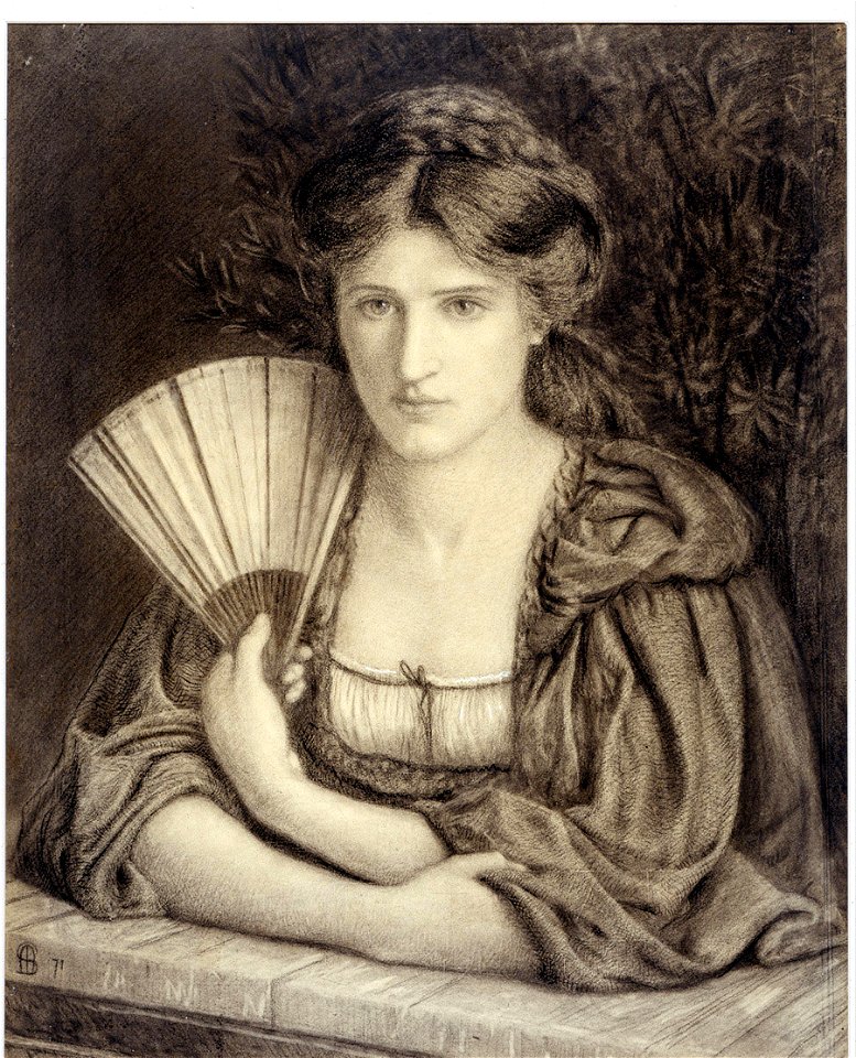 Marie Spartali Stillman - Self-Portrait