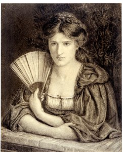 Marie Spartali Stillman - Self-Portrait