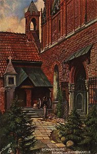 Marienburg, Westpreußen - Hochschloss, Annenkapelle (Zeno Ansichtskarten)