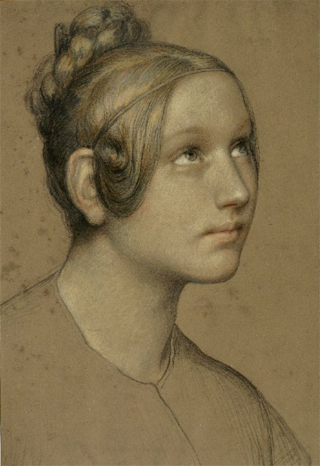 Marie Ellenrieder (attr) Portrait der Maria Hutter