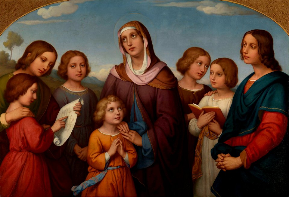 Marie Ellenrieder (1791-1863) - St Felicitas and her Seven Sons - RCIN 403621 - Royal Collection