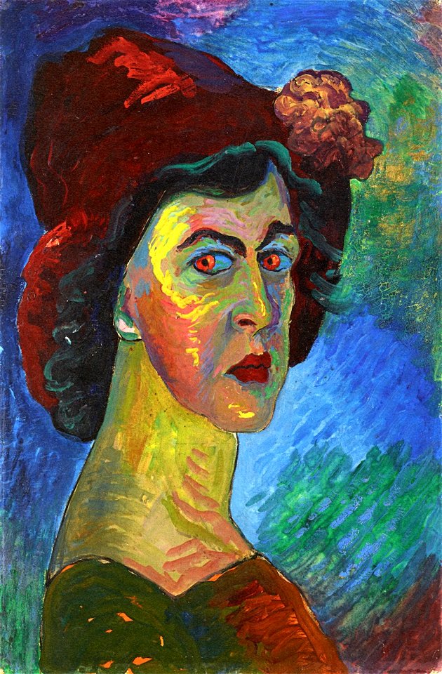 Marianne von Werefkin - Self-Portrait I