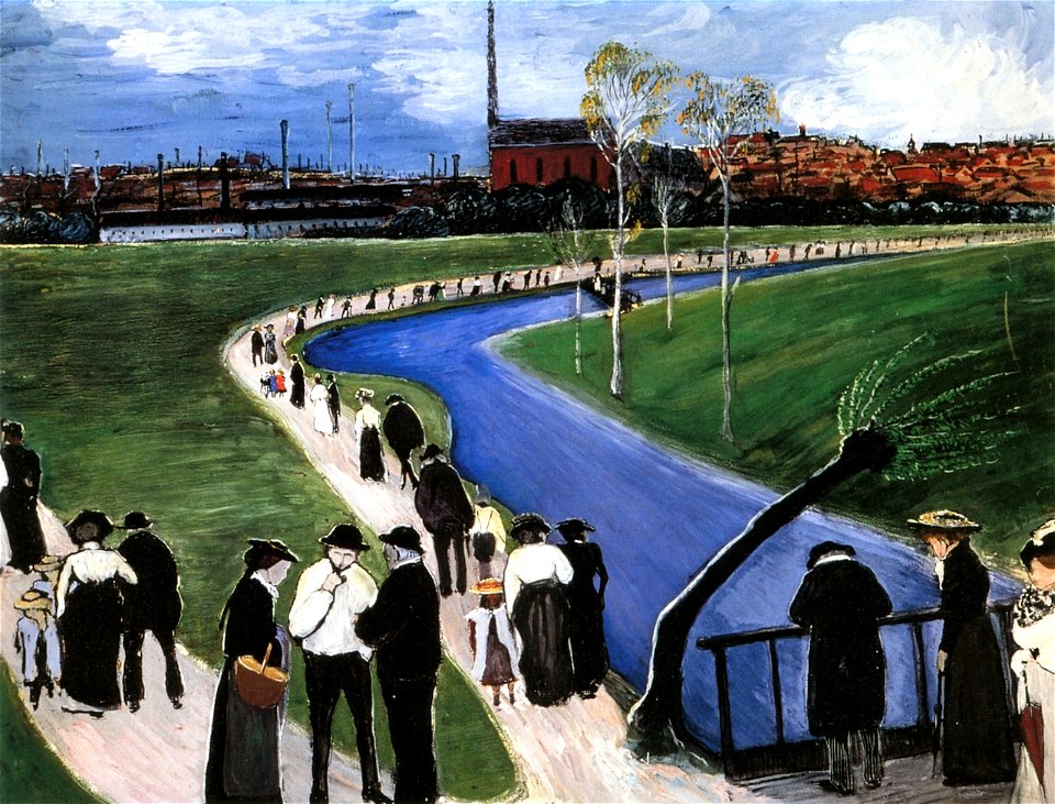 Marianne von Werefkin - Sunday in Spring