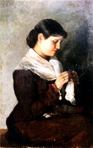 Marianne von Werefkin - Portrait of Vera Repin