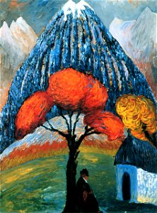 Marianne von Werefkin - The Red Tree