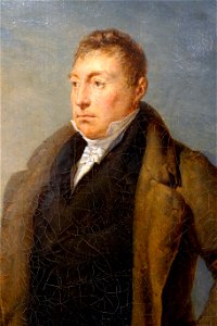 Marie-Joseph-Paul-Yves-Roch-Gilbert du Motier, Marquis de Lafayette, by Ary Scheffer, detail, c. 1822, oil on canvas - Fogg Art Museum, Harvard University - DSC01431
