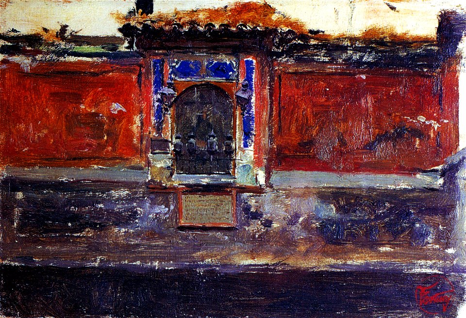 Mariano Fortuny Pilar de la calle Elvira