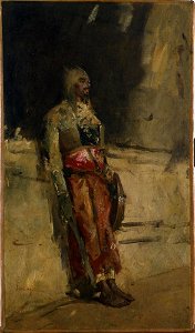 Mariano Fortuny y Marsal - An Arab Warrior - A3334 - Hispanic Society of America