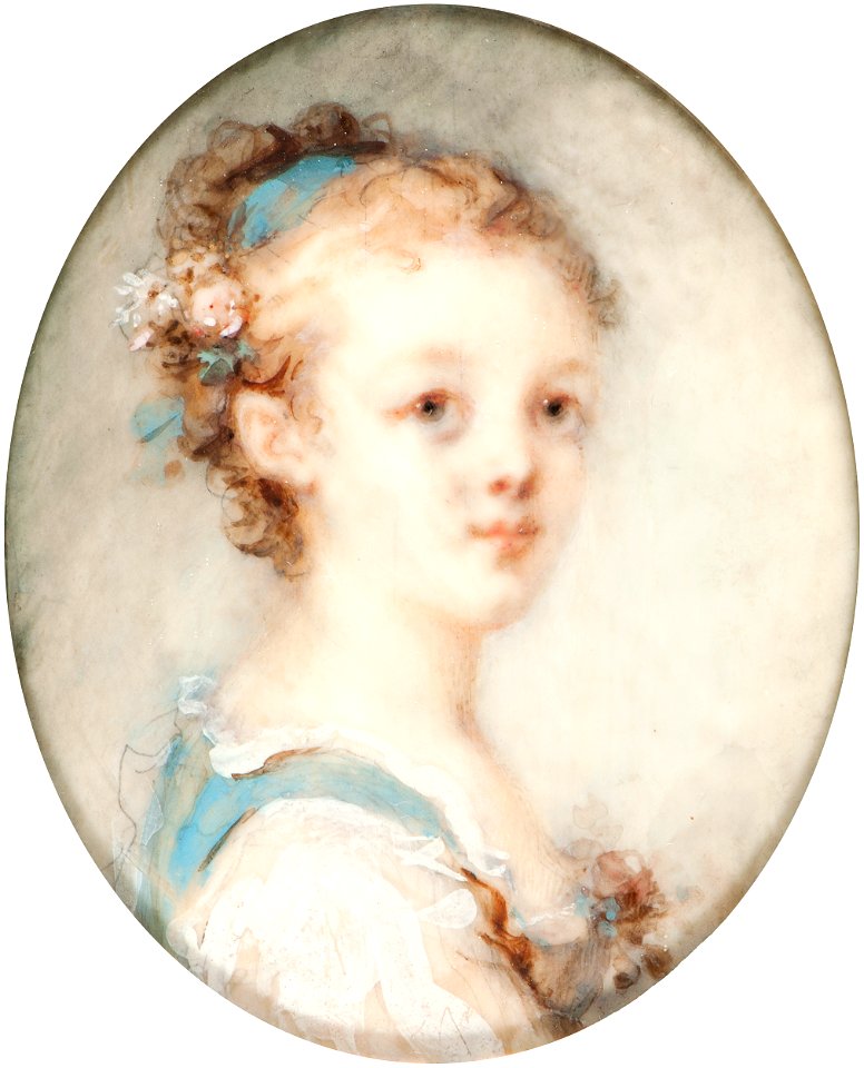Marie Anne Fragonard - Ung flicka