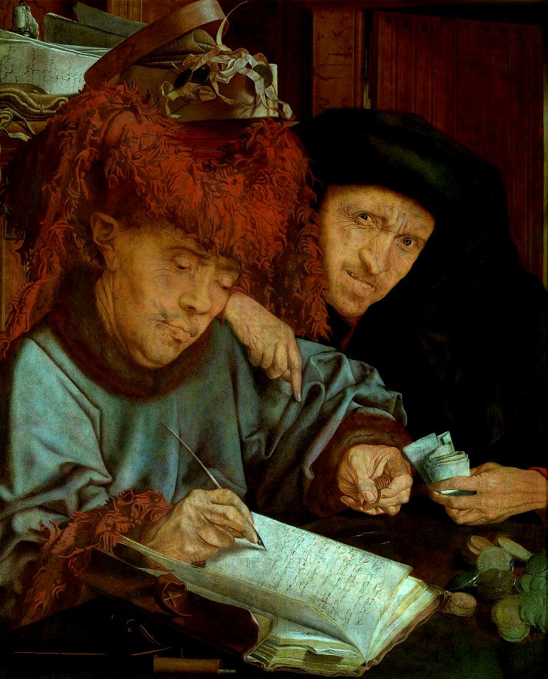 Marinus van Reymerswale - The Tax Collectors - WGA19330