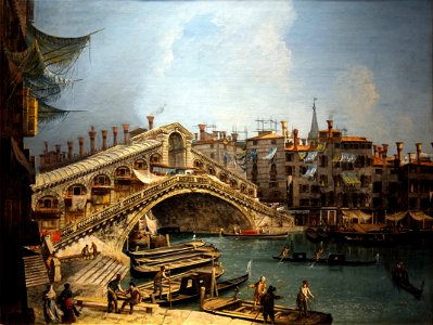 Marieschi Ponte Rialto in Venice