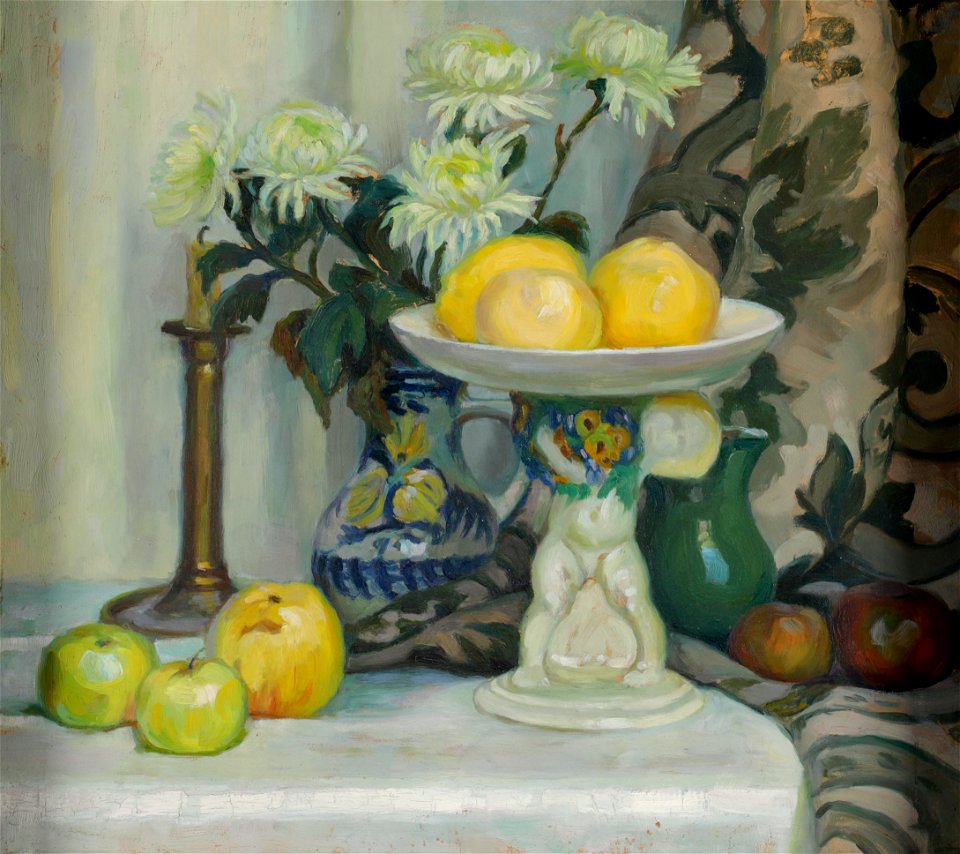 Marie Baselli Stillleben mit Powolny-Schale