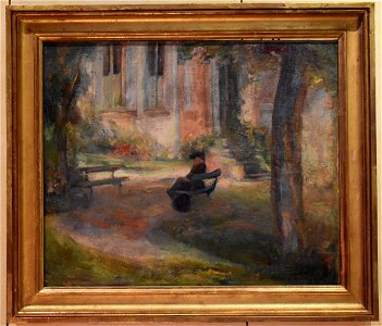 Marie Bermond - Femme dans un parc 01