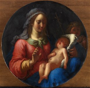 Mario Balassi - Maria mit dem Kind und dem kleinen Johannes - GG 211 - Kunsthistorisches Museum