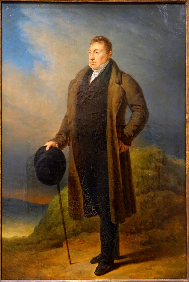 Marie-Joseph-Paul-Yves-Roch-Gilbert du Motier, Marquis de Lafayette, by Ary Scheffer, c. 1822, oil on canvas - Fogg Art Museum, Harvard University - DSC01429