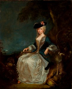 Marie-Louise Sirois (1698-1725), by Antoine Watteau