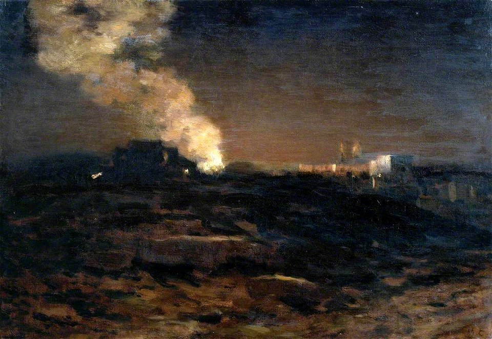 Marie Cazin (1844-1924) - Evening - L695 - National Gallery
