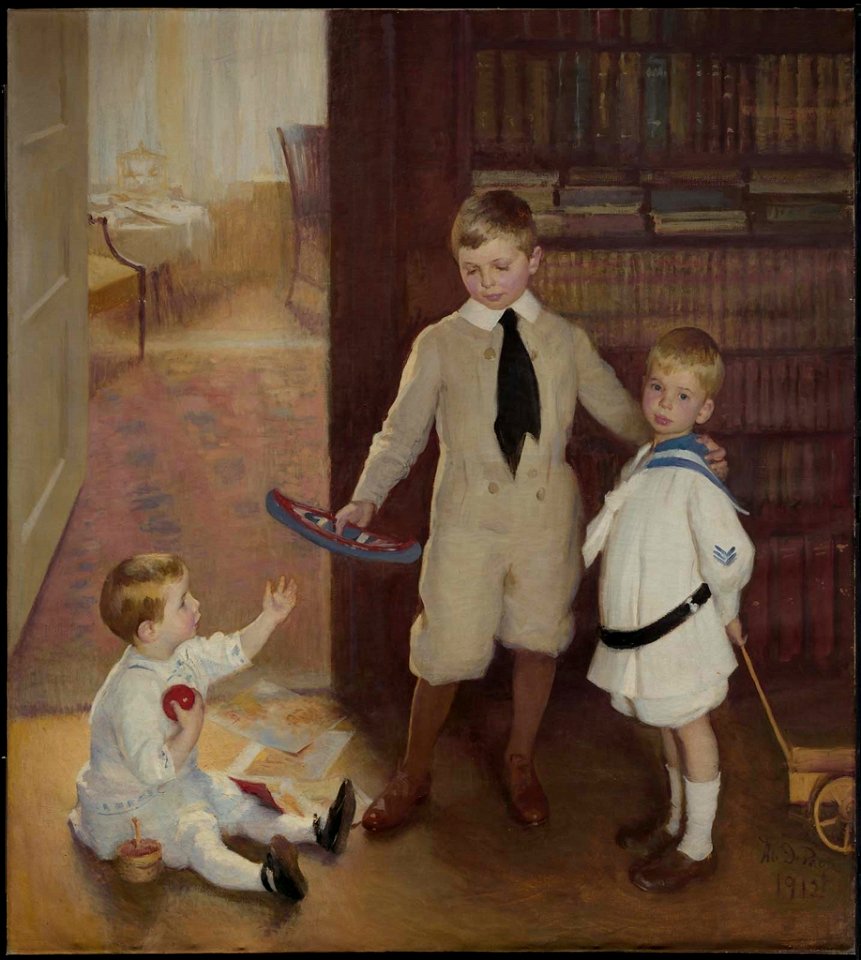 Marie Danforth Page - Sam, Lewis and Ward - 2010.770 - Museum of Fine Arts
