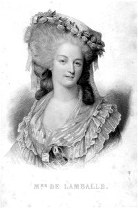Marie-Thérèse-Louise de Savoie-Carignan, Princesse de Lamballe