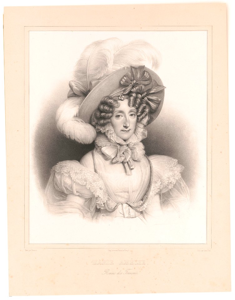 Marie Amélie, reine de Français LCCN2003674160