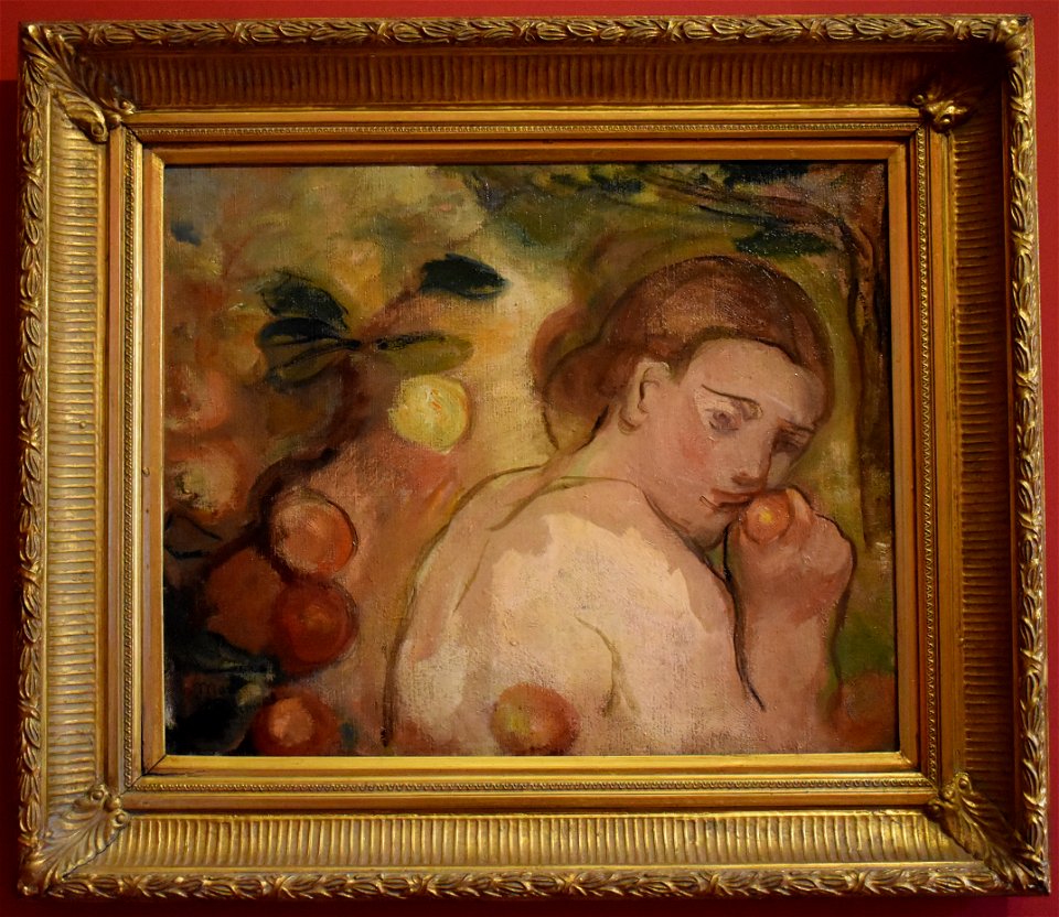 Marie Bermond - Jeune femme à la pomme 01