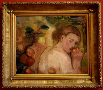 Marie Bermond - Jeune femme à la pomme 01