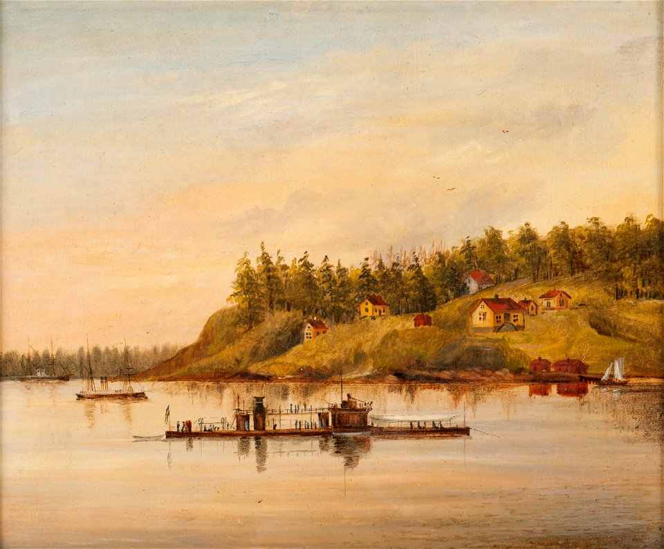 Marinmotiv-Monitor, 1-a klass kanonbåtar - Sjöhistoriska museet - O 11904