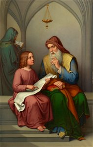 Marie Ellenrieder (1791-1863) - Christ in the Temple - RCIN 406228 - Royal Collection
