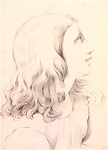 Marie Ellenrieder Portrait eines Jünglings mit lockigem Haar