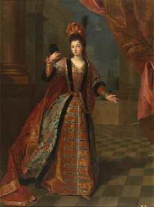 Marie Louise Élisabeth d'Orléans, Duchesse de Berry. Free illustration for personal and commercial use.