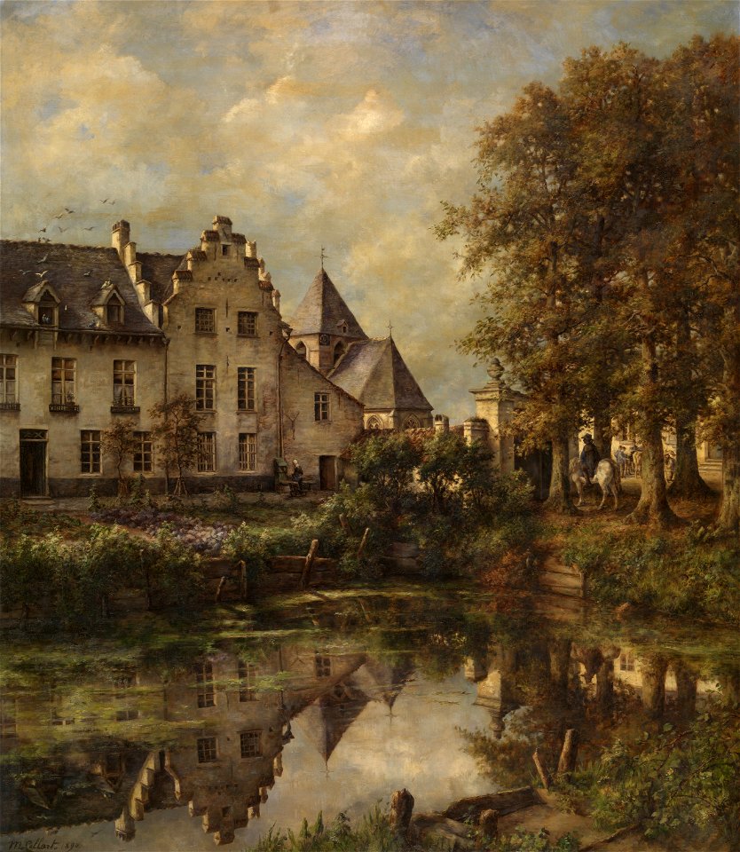 Marie Collart-Henrotin - Hofstede in Brabant - 1890 - KMSKA 1249