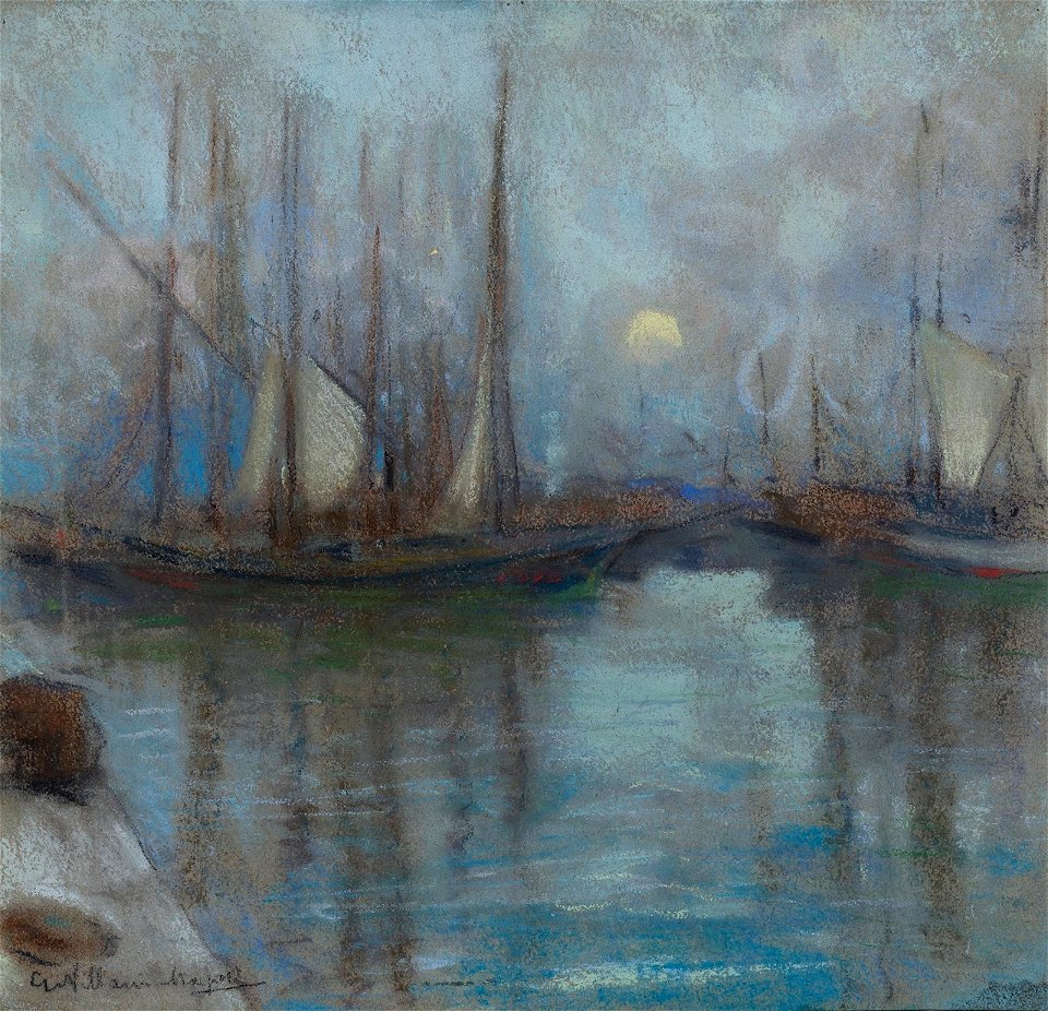 Marina at Sunset (Villani)