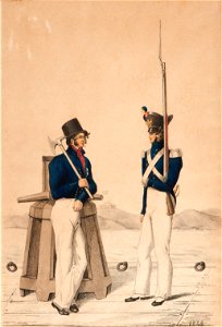 Marinmotiv-Uniformsmodeller - Sjöhistoriska museet - O 04224