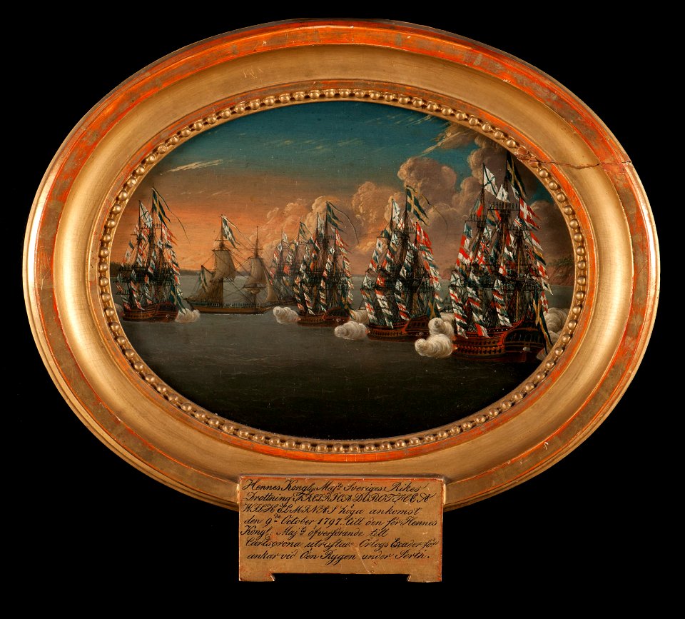 Marinmotiv-Eskader - Sjöhistoriska museet - O 04119
