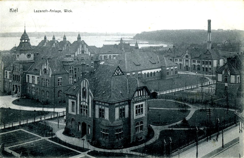 Marinelazarett in der Wik (Kiel 80.494)