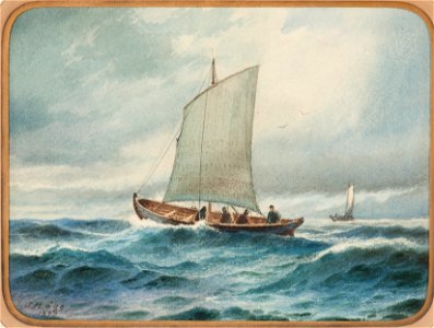 Marinmotiv-Vrakeka - Sjöhistoriska museet - O 03992