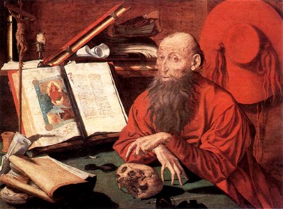 Marinus van Reymerswale - St Jerome - WGA19328