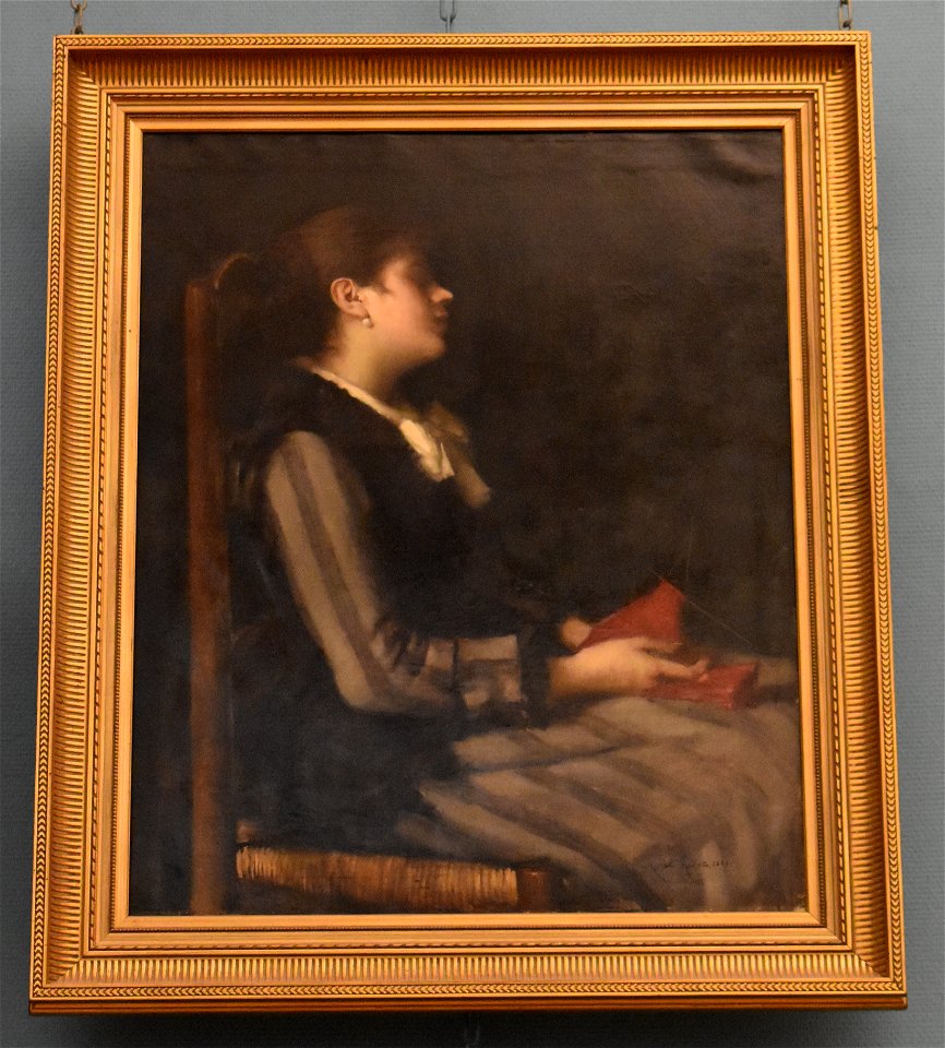 Marie Petiet - Tricoteuse endormie 01