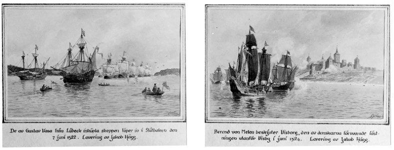 Marinmotiv-Eskader, Sjöstrid - Sjöhistoriska museet - O 04156